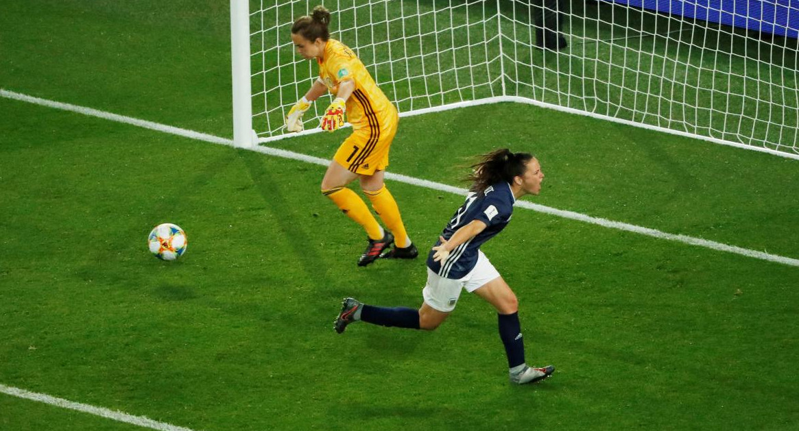 Mundial Femenino de Fútbol Francia 2019, Escocia vs Argentina, REUTERS