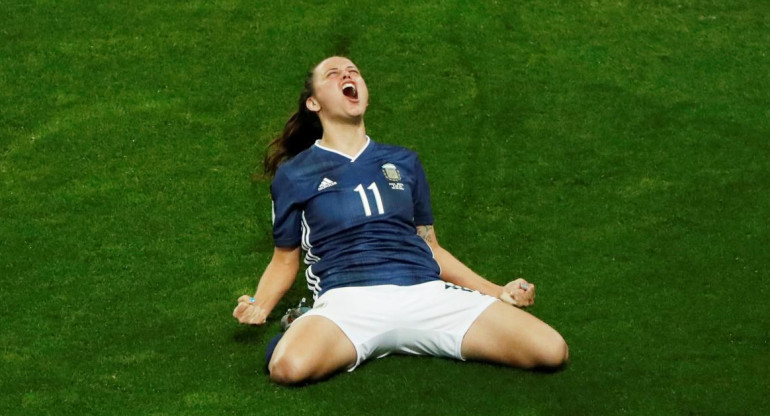 Mundial Femenino de Fútbol Francia 2019, Escocia vs Argentina, REUTERS