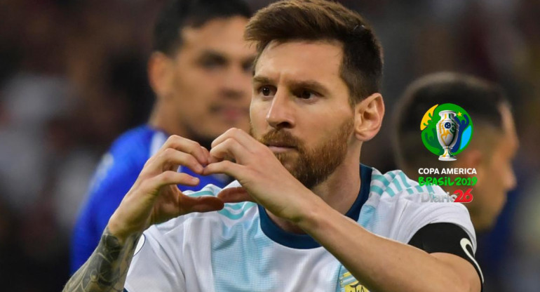 Lionel Messi en Copa América