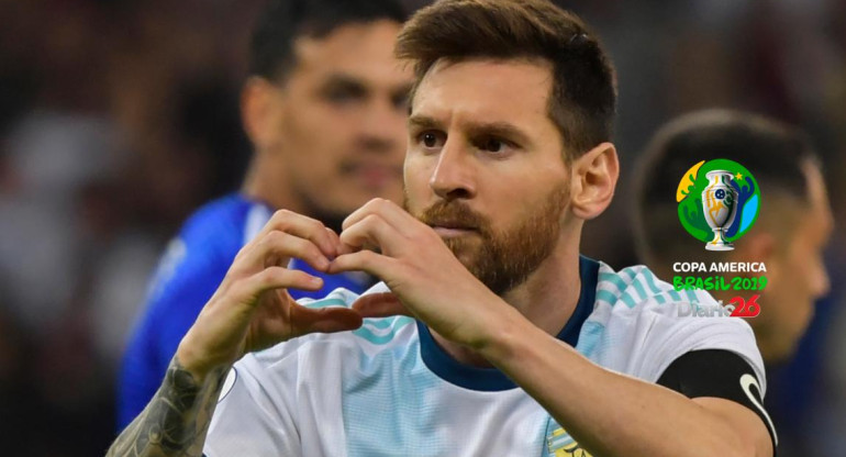 Lionel Messi en Copa América