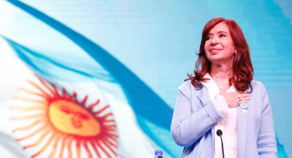 Cristina Kirchner en Rosario para la presentación de su libro