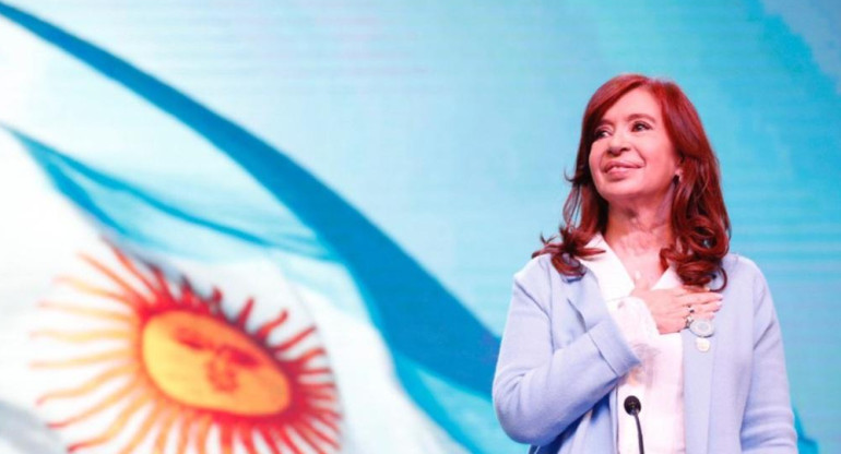 Cristina Kirchner en Rosario para la presentación de su libro