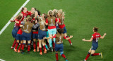 Mundial Femenino 2019: Festejo de Noruega tras eliminar a Australia (Reuters)