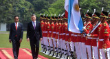 Macri junto al presidente de Indonesia (Reuters)