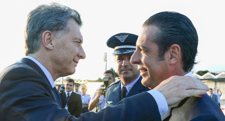 Presidente argentino Mauricio Macri y Carlos Magariños, embajador argentino en Brasil renunciante, política, NA