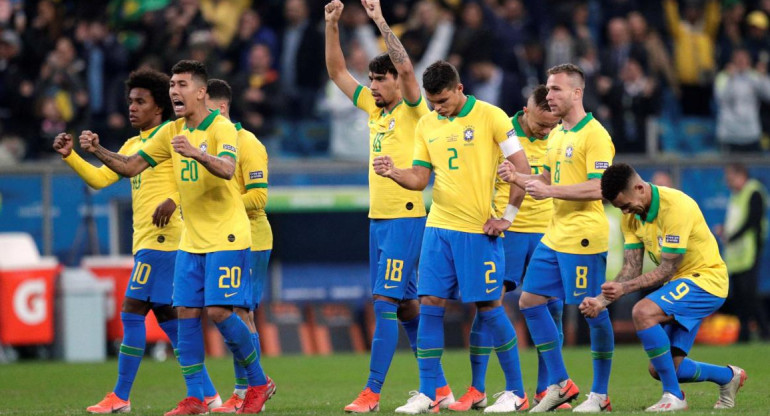 Copa América, Brasil vs Paraguay, fútbol, REUTERS	