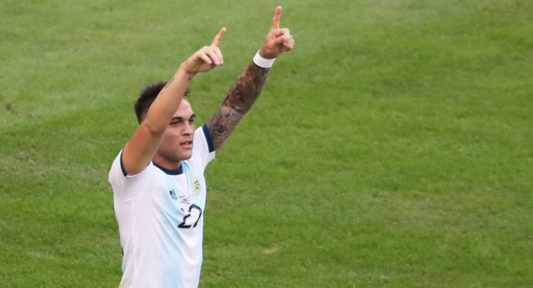 Copa América, Argentina vs. Venezuela, Lautaro Martínez, fútbol, Reuters	