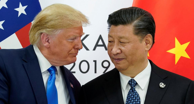 Trump y Xi Jinping - Reuters