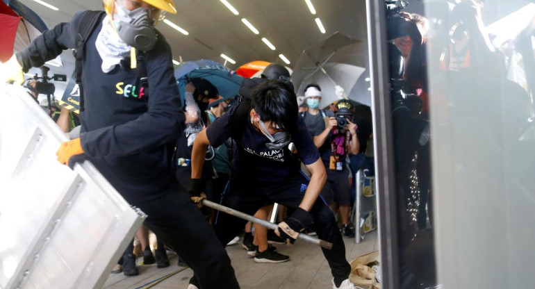 Hong-Kong, protesta e incidentes - Reuters