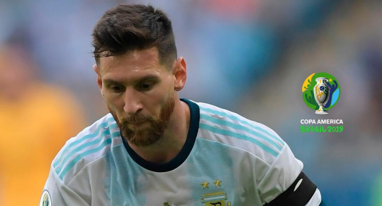 Lionel Messi, Selección argentina, Copa América 2019, fútbol, NA