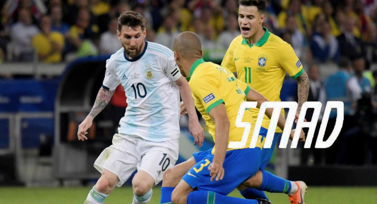 Copa América 2019 - Argentina vs. Brasil - Rating de SMAD