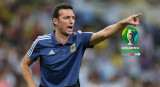 Lionel Scaloni en la Copa América (Reuters)