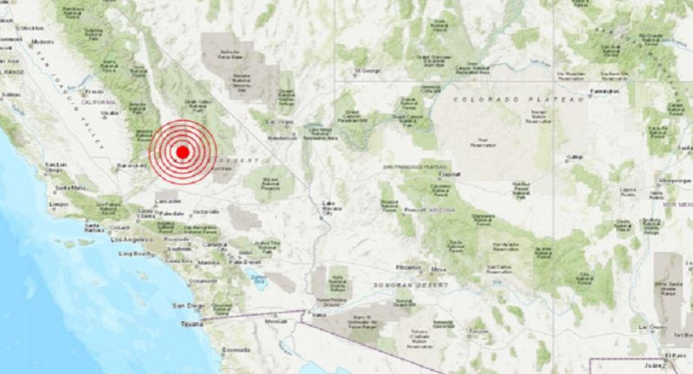Un sismo de magnitud 6,4 sacude California