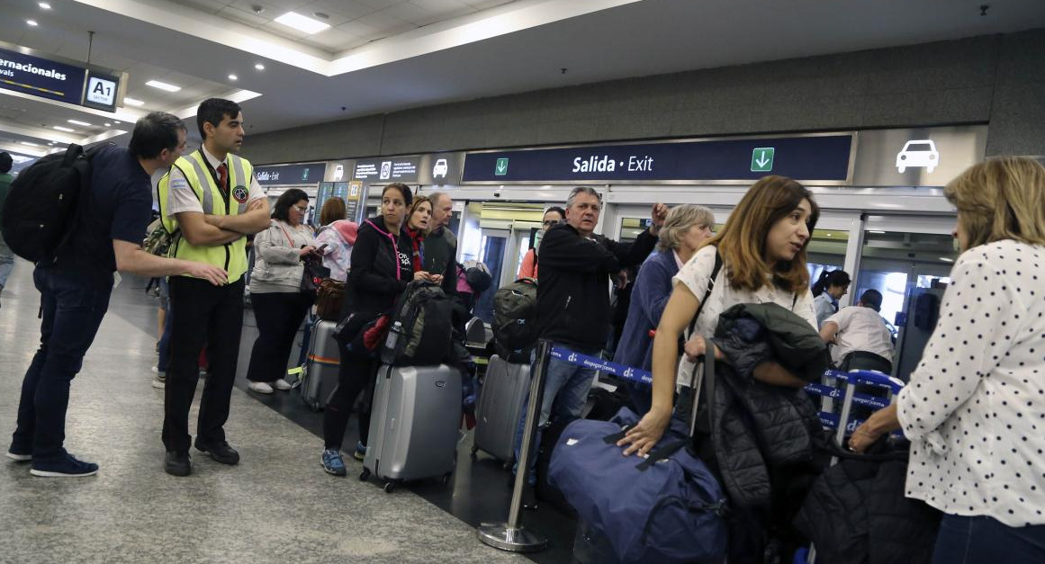 Aeroparque, demoras - Agencia NA