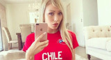 Daniella Chavez - hincha Chile