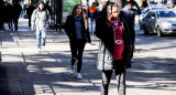 Gente con frío, ola polar, invierno