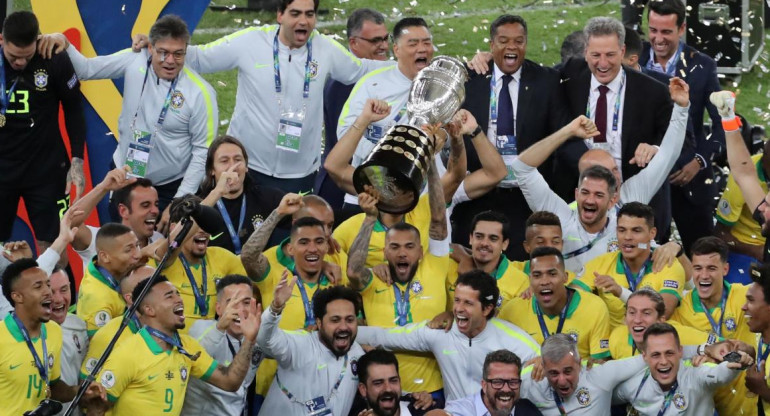 Brasil Campeón de Copa América - Reuters