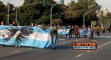 Veterano de Malvinas, desfile patrio - Radio Latina