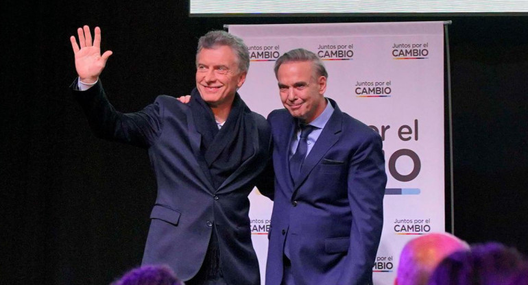 Mauricio Macri y Miguel Ángel Pichetto, Juntos por el Cambio, Elecciones 2019, política, NA