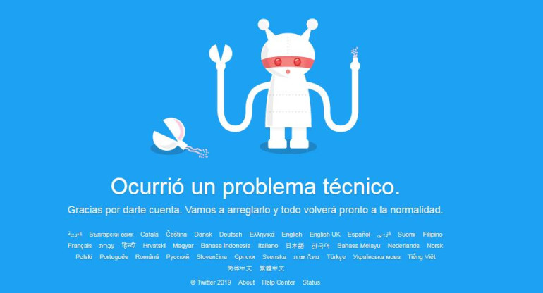 Se cayó Twitter: problemas en todo el mundo