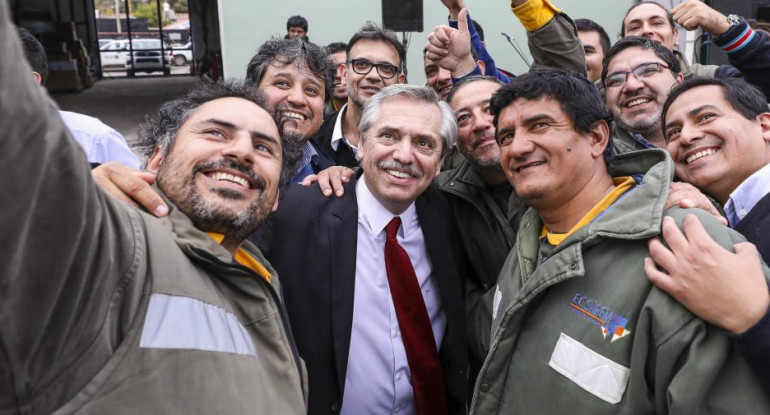 Alberto Fernández en visita a San Fernando del Valle de Catamarca, Elecciones 2019, NA