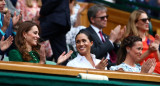 Meghan Markle y Kate Middleton juntas en la final femenina de Wimbledon	, Reuters