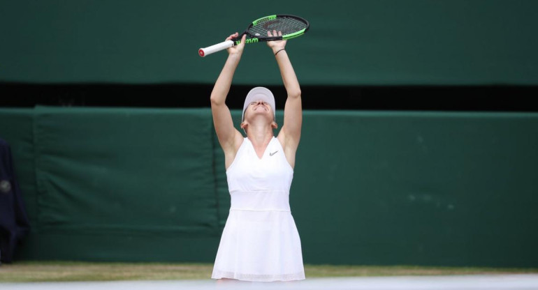 Wimbledon: la rumana Simona Halep venció a Serena Williams, REUTERS	