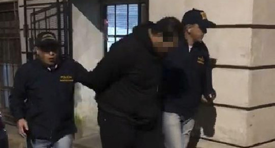 Detención de Estaban Oscar González, asesino del taxista en Ensenada (Agencia NA)