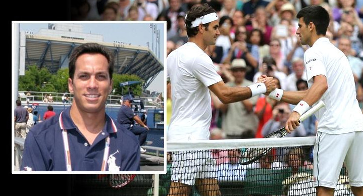 Un argentino en la final de Wimbledon, Damián Steiner, umpire del duelo Djokovic-Federer	