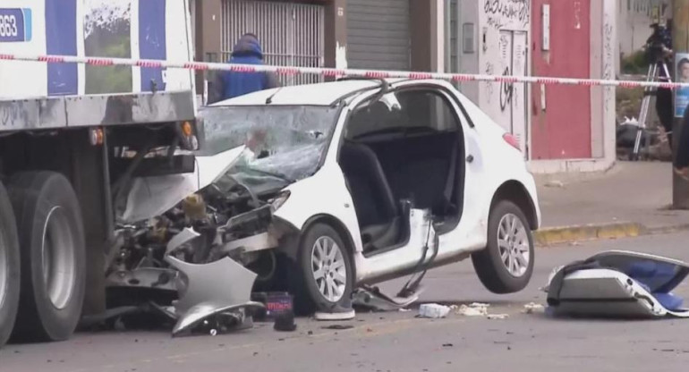 Accidente fatal en Quilmes con tres muertos