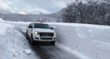 Villa La Angostura, aislada tras derrumbe y fuertes nevadas