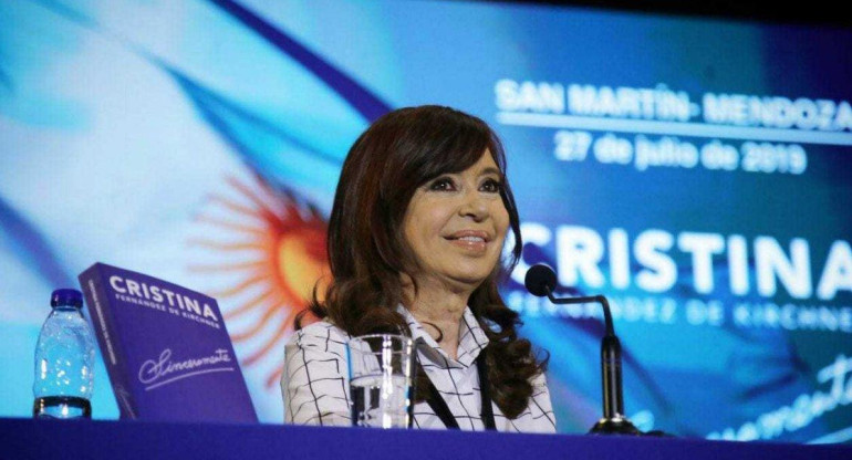 Cristina Fernández de Kirchner en Mendoza