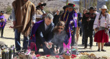 Pachamama, Mauricio Macri y Juliana Awada en San Salvador de Jujuy, NA