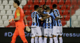 Festejo de Gremio ante Libertad por Copa Libertadores, REUTERS