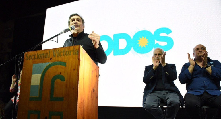 Máximo Kirchner, en la CGT Zona Norte, Elecciones 2019