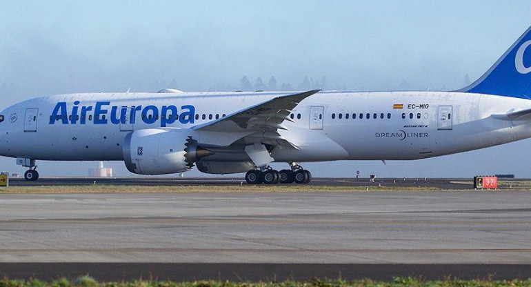 Air Europa, avión, Iguazú
