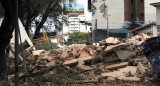 Derrumbe de edifico, General Paz, Agencia NA|