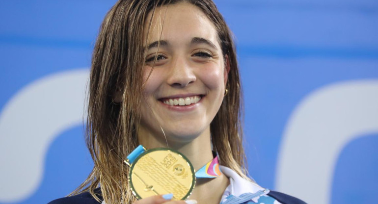 Delfina Pignatiello, Juegos Panamericanos, REUTERS