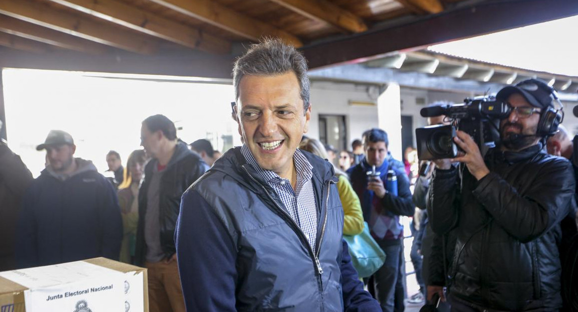 Sergio Massa, voto, elecciones 2019, Agencia NA