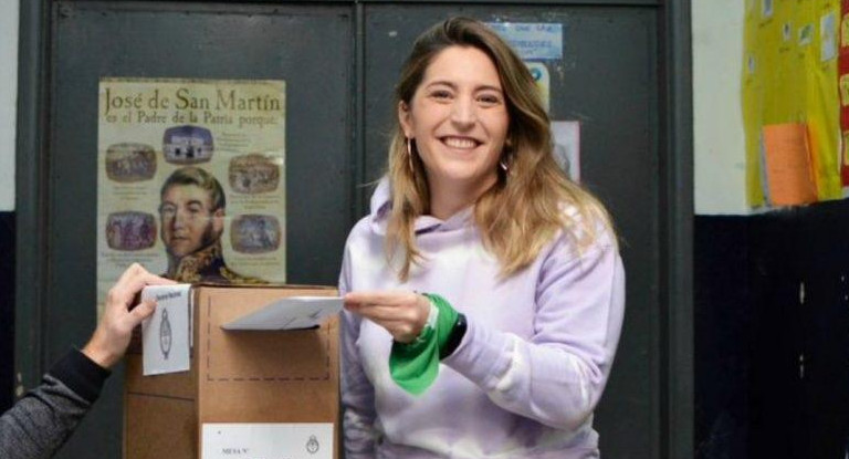 Manuela Castañeira, votación, elecciones 2019, PASO, TWITTER