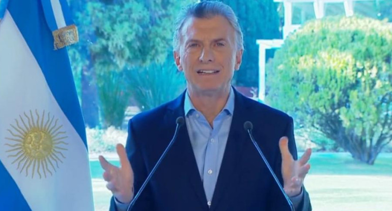 Mauricio Macri	, medidas económicas, captura de Facebook