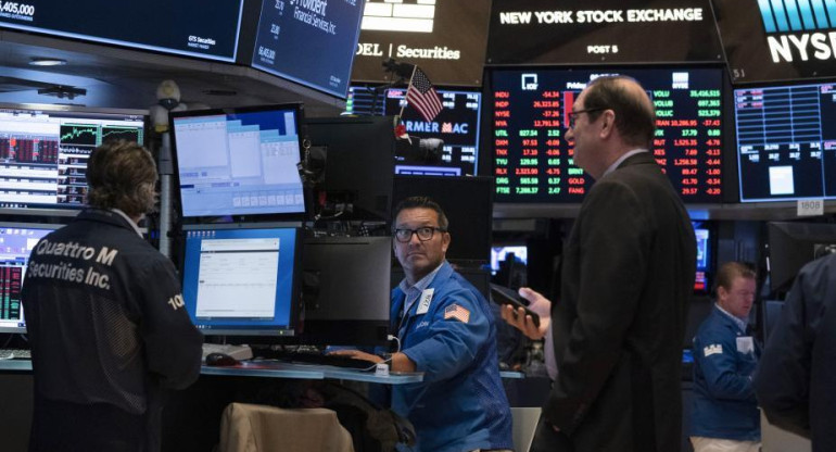 Acciones de empresas en Wall Street