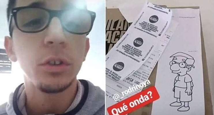 Rodrigo Noya pidió delivery y le hicieron bullying: qué dijo la empresa tras su denuncia