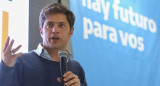 Axel Kicillof junto a intendentes en acto en Avellaneda, AGENCIA NA