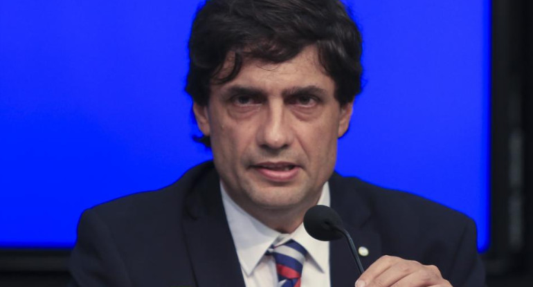 Hernán Lacunza, Ministro de Hacienda, Casa Rosada, NA