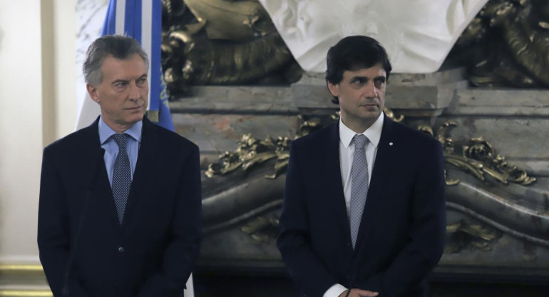 Mauricio Macri y Hernán Lacunza, AGENCIA NA