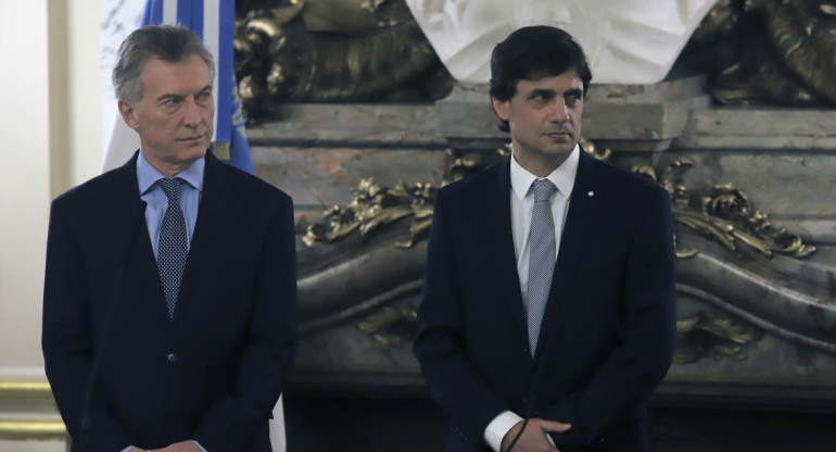 Mauricio Macri y Hernán Lacunza, AGENCIA NA