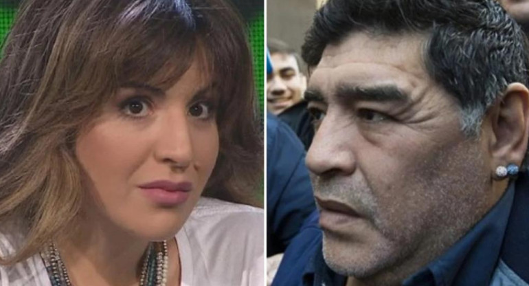 Gianinna Maradona y Diego