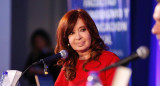 Cristina Fernández de Kirchner en la presentación de su libro en La Plata