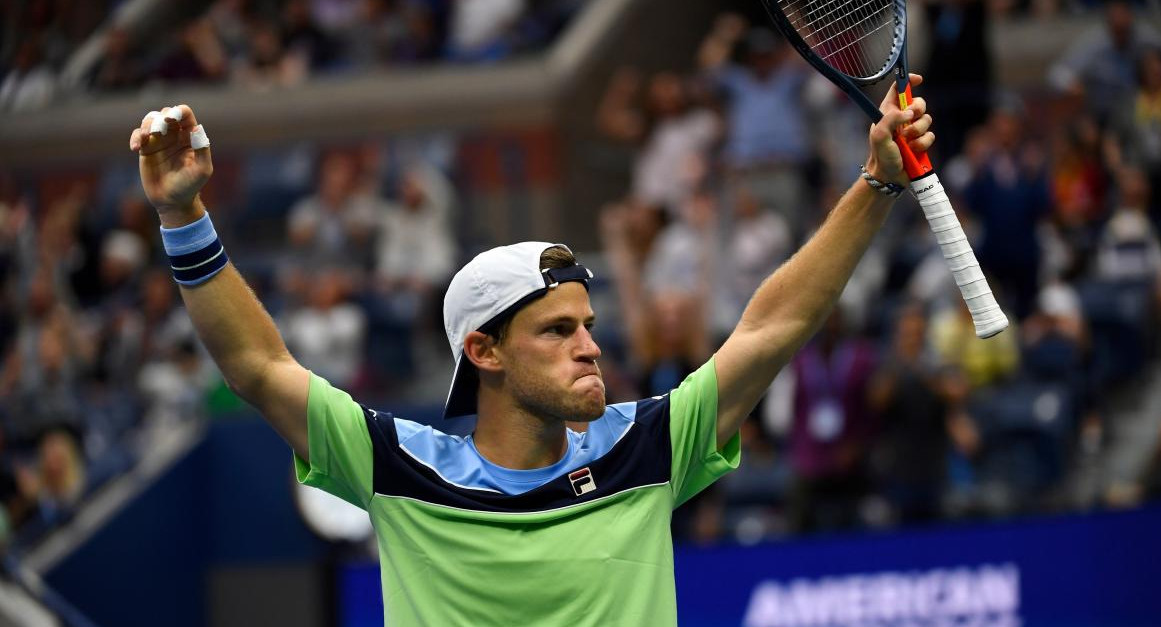 Diego Schwartzman en el US Open, REUTERS